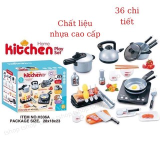 Bộ Đồ Chơi Nấu Ăn 36 Món KITCHEN