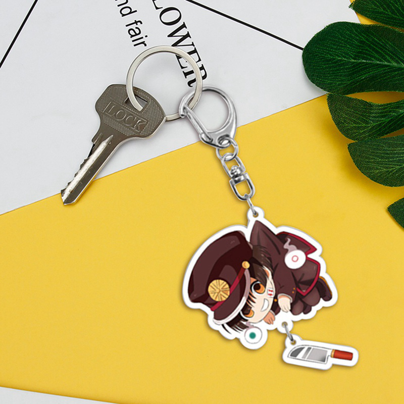 Móc Khóa Hình Nhân Vật Anime Dễ Thương