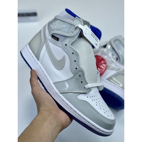 ( KISAME SNEAKERS 🔥) Giày jodan zoom trắng bóng + hộp
