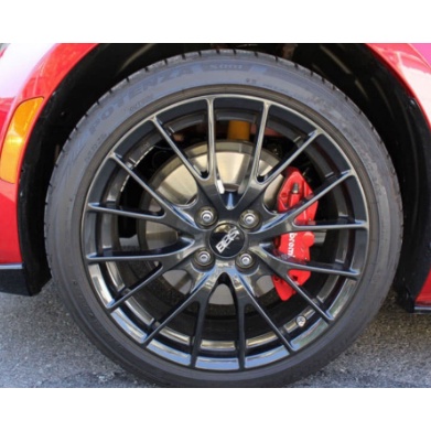 Bộ 2 ốp độ má phanh đĩa Brembo KIM LOẠI phong cách thể thao và đẳng cấp cho ô tô xe hơi