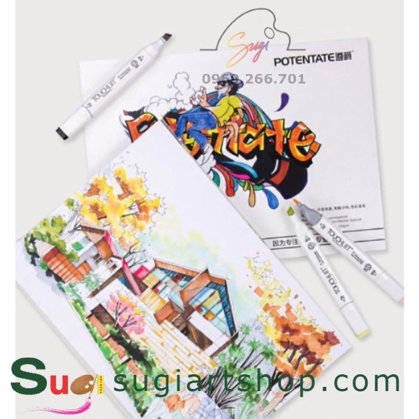 Sổ vẽ marker POTENTATE - POTENTATE Marker Pad
