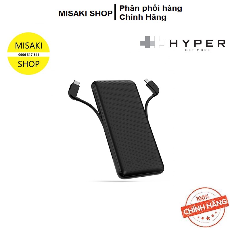 ⚡️Hàng Xịn⚡️SẠC DỰ PHÒNG HYPERJUICE LIGHTNING + USB-C 18W 10000 MAH (ĐẦU TIÊN TRÊN THẾ GIỚI)📞Misaki Shop