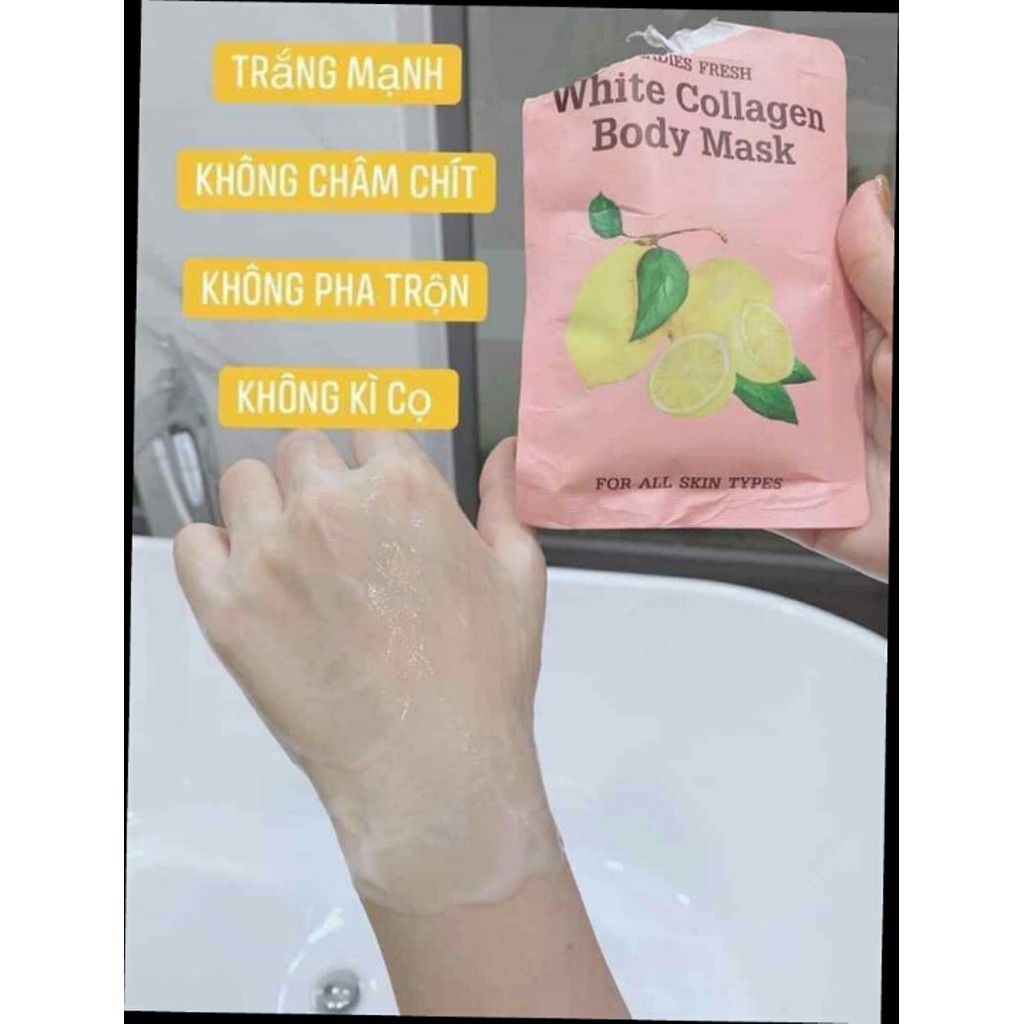 Hộp 3 Gói Ủ Trắng Chanh loại xịn- Ủ body trắng da | BigBuy360 - bigbuy360.vn