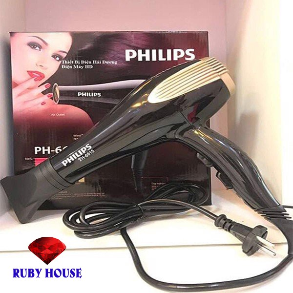 [CHÍNH HÃNG] Máy sấy tóc Phillips 6000W TH 6615 - Ruby House