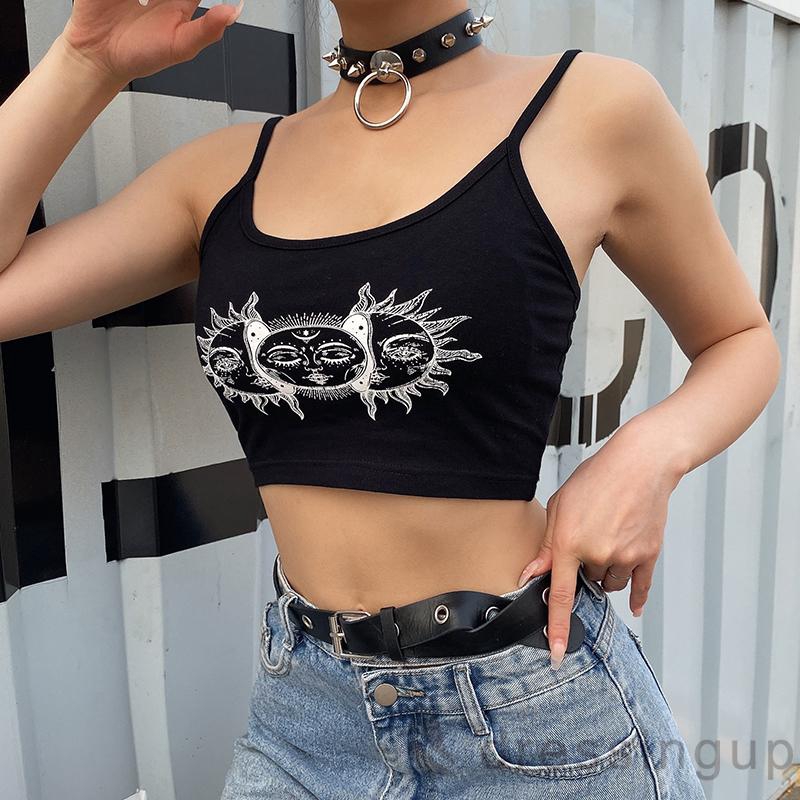 Áo Croptop Sát Nách Thời Trang Mùa Hè Cho Nữ