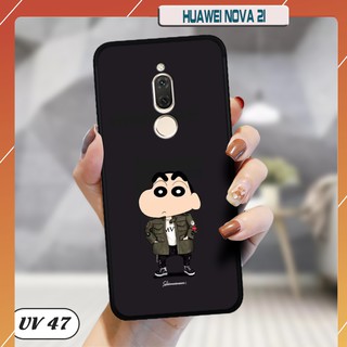 Ốp điện thoại Huawei Nova 2i - lưng nhám viền dẻo