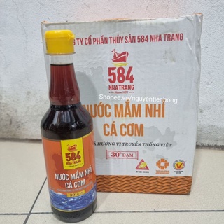 Nước mắm Nha Trang 584 30 độ đạm 500ml