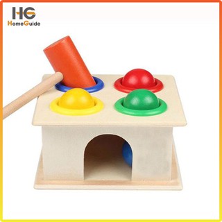 [ĐỒ CHƠI GIÁO DỤC]Búa Đập Bóng Màu Sắc Vui Nhộn cho Bé HOMEGUIDE KIDS