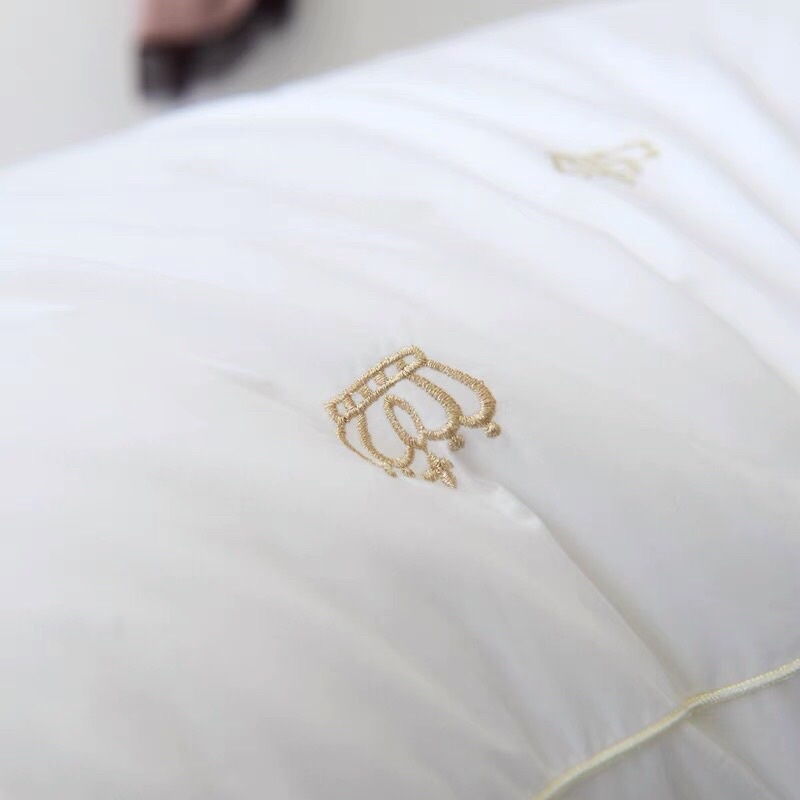 Ruột gối Vương miện Cotton lụa mát lạnh cao cấp nhập khẩu size 50-70cm