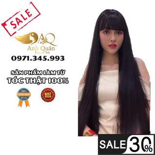 ⚡FREESHIP⚡Tóc giả làm bằng tóc thật 100%