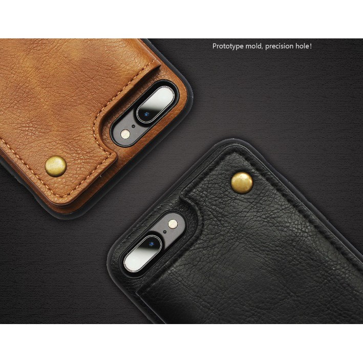 Ốp Lưng Da Kèm Ví cho Iphone 6 đến IPHONE X | BigBuy360 - bigbuy360.vn