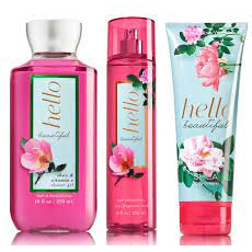 TINGTING Xịt Thơm Toàn Thân Bath And Body Works - Hello Beautiful Body Mist (10ml) #HOAIMIN00#.....