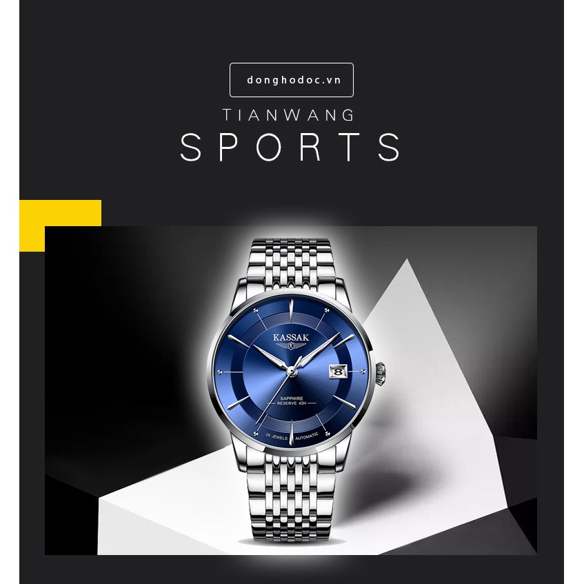 (Giá Sốc) Đồng hồ Nam KASSAK ALEX Siêu Sang + Tặng Kèm Pin ĐH Dự Phòng | BigBuy360 - bigbuy360.vn