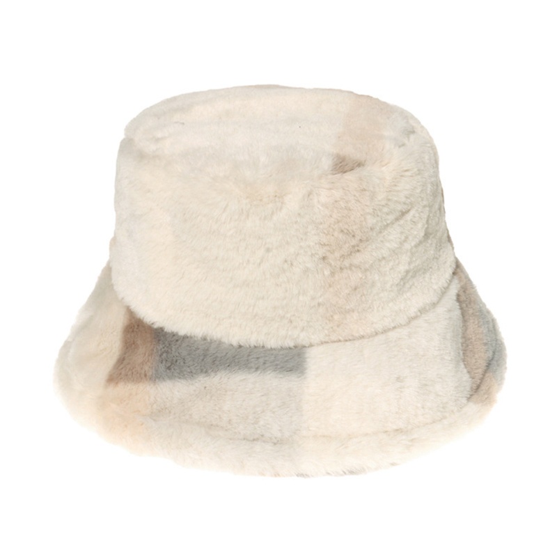 Nón Tai Bèo Họa Tiết Caro Thời Trang Thu Đông