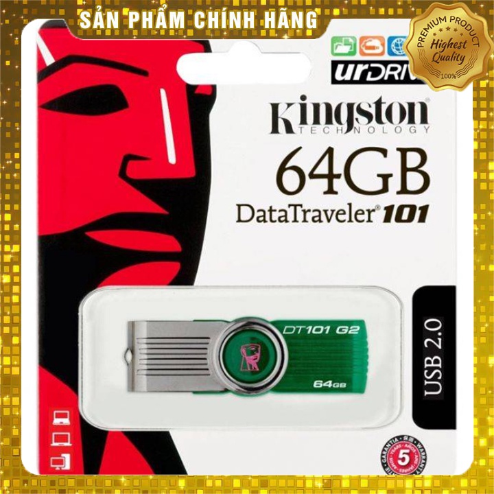 USB 64GB Kingston Hàng Chuẩn FPT