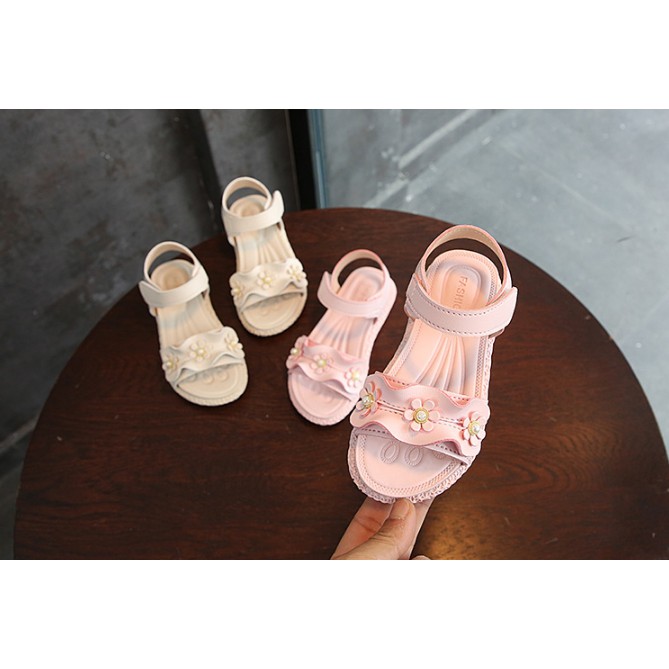 sandal nơ cho bé gái