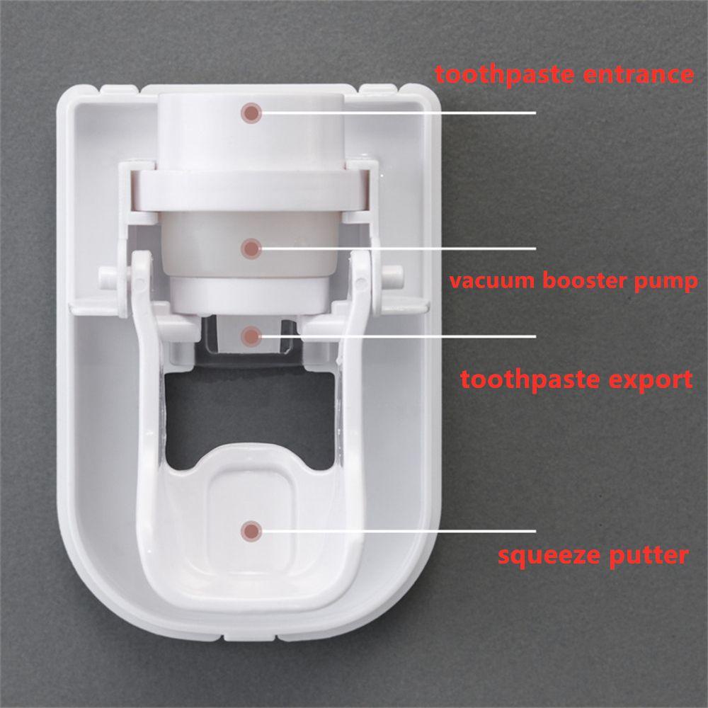 Suyo Dụng Cụ Nặn Kem Đánh Răng Tự Động Gắn Tường Nhà Tắm