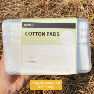Bông Tẩy Trang Miniso Cotton Pads 475 Miếng