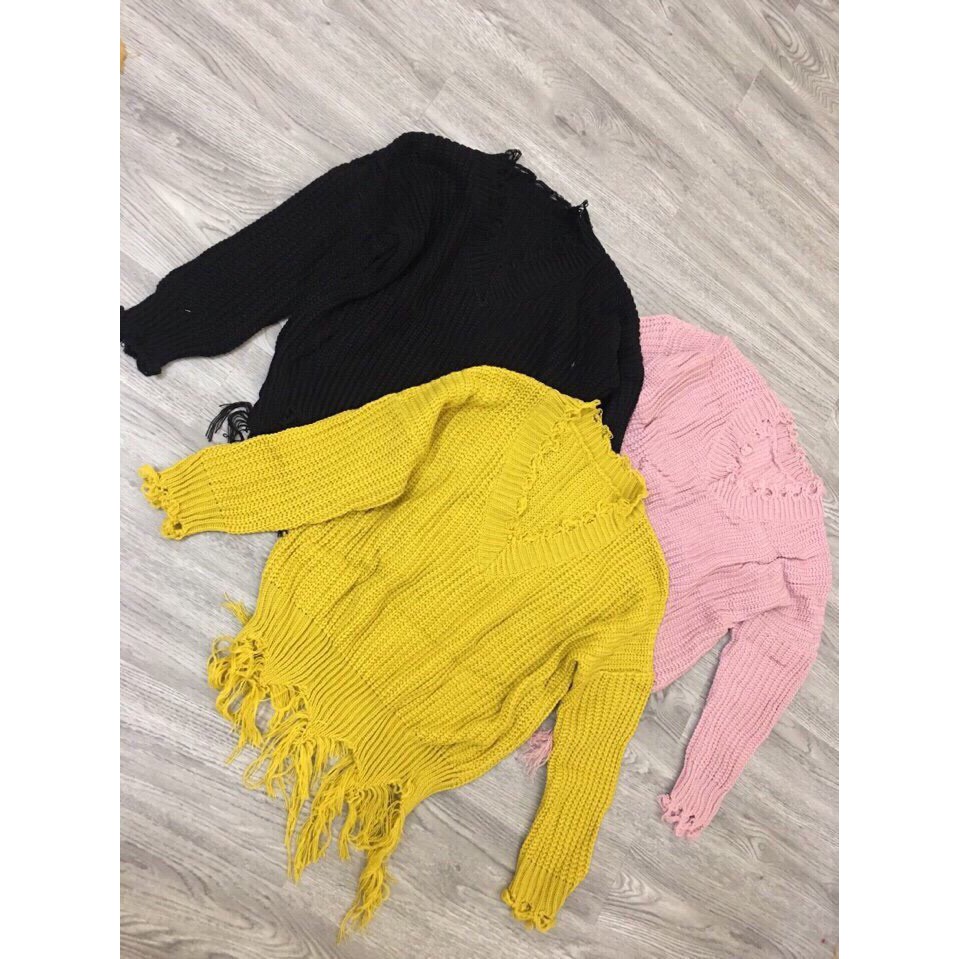 Áo len tua rua gấu hàng Quảng Châu Mã 500 | BigBuy360 - bigbuy360.vn