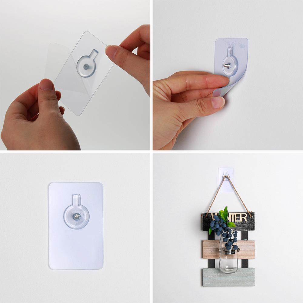 Giá Đỡ Gắn Tường Có Móc Treo Đồ Dùng Nhà Bếp Tiện Dụng