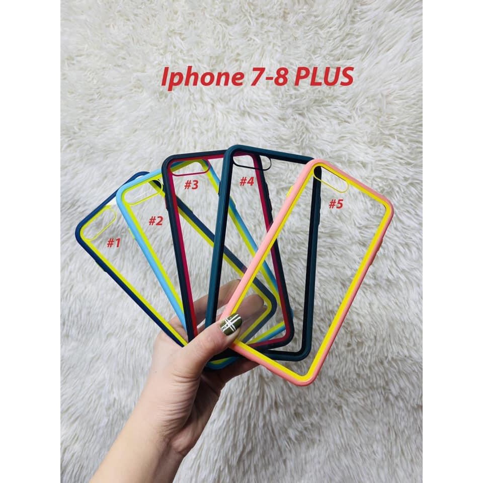 Xả kho Ốp lưng iphone đa sắc chống sốc 7/7plus/8/8plus/x/xr/xs/11/12/pro/max/plus/promax