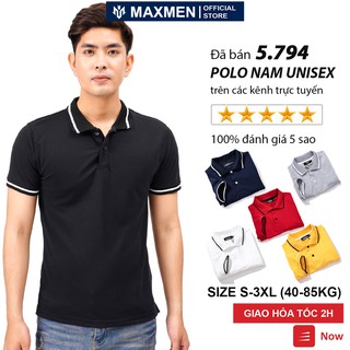Áo Polo nữ nam unisex có cổ đẹp Hamino basic ngắn tay chất vải thun cotton co giãn cao cấp màu trắng đen E2
