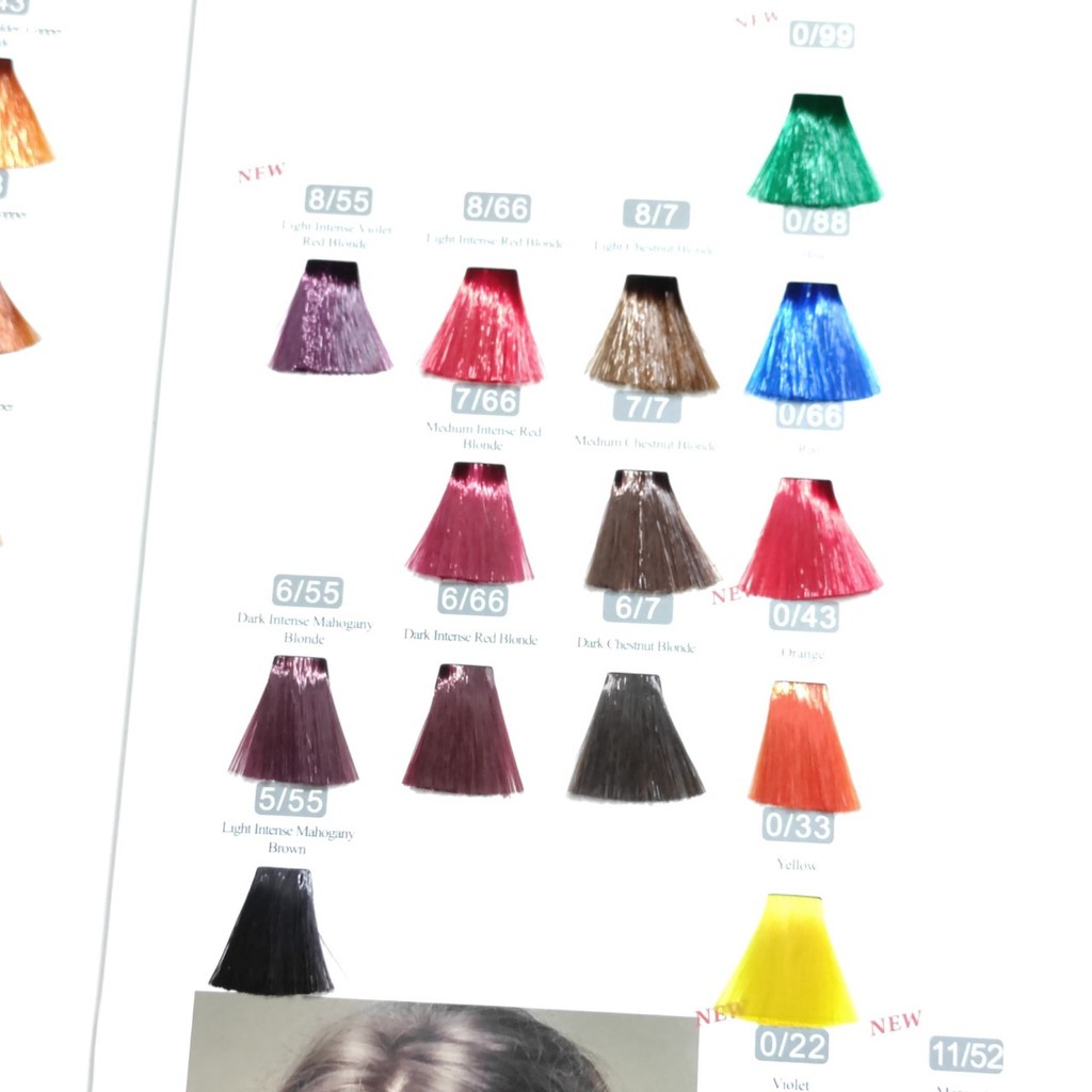 Màu Nhuộm Tóc Colorline Shine chuẩn tông cho salon 100ml