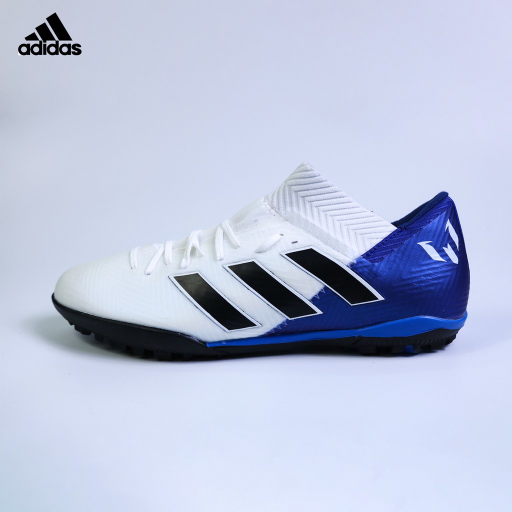 Giày đá bóng Nemeziz Messi 18.3 TF - ADNM002 (Trắng xanh)