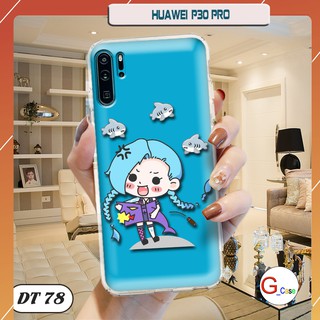 Ốp lưng dẻo trong in hình cho Huawei P30 Pro