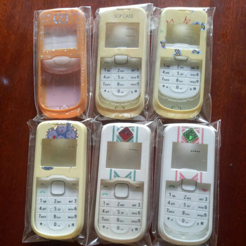 Combo 06 bộ vỏ phím kiểu nokia 1202 mới