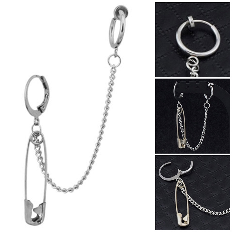 Bông tai dáng dài bằng thép không gỉ phong cách KPOP EXO