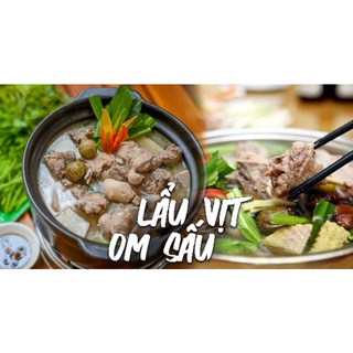 Lẩu Vịt Om Sấu (1 nồi nửa con ) 160k
