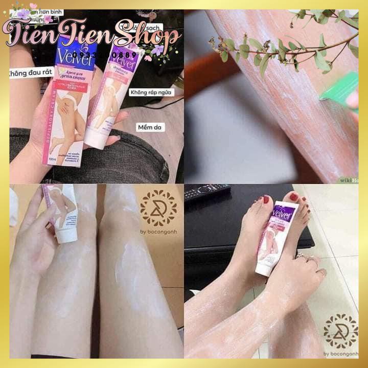 Kem tẩy lông Velvet Nga