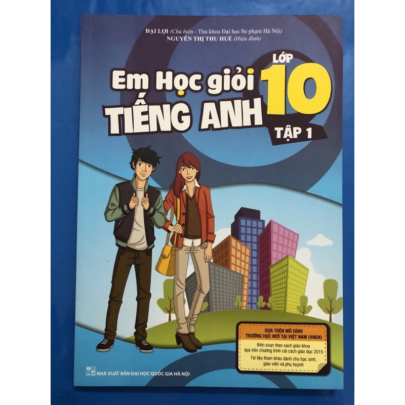 Sách - Em học giỏi tiếng anh lớp 10 (Combo 2 tập)