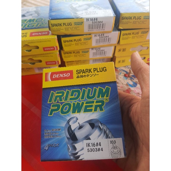 BUGI TIP 16 REN 14 NGẮN DENSO SÀI CHO NHIỀU DÒNG XE Ô TÔ HỘP 4 CÁI