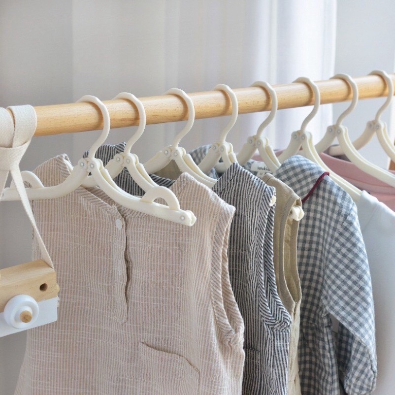 Móc phơi quần áo gấp gọn, đi du lịch tiện lợi