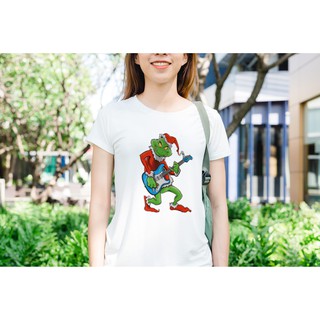 Áo Thun hình the grinch chơi đàn