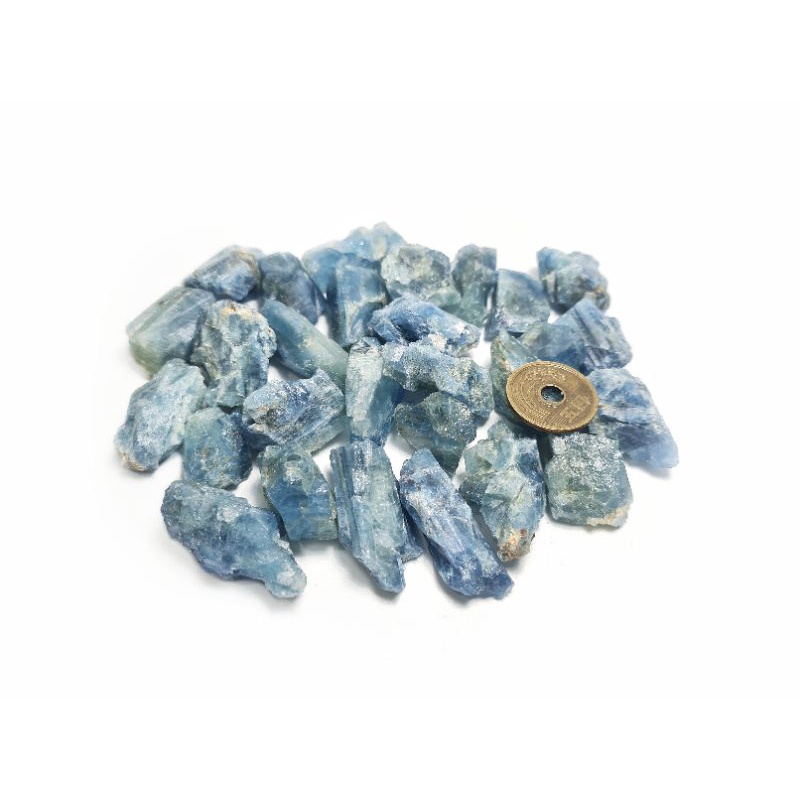 Aquamarine thô tự nhiên có 2 kích cỡ lớn dùng bói bài Tarot, làm handmade..