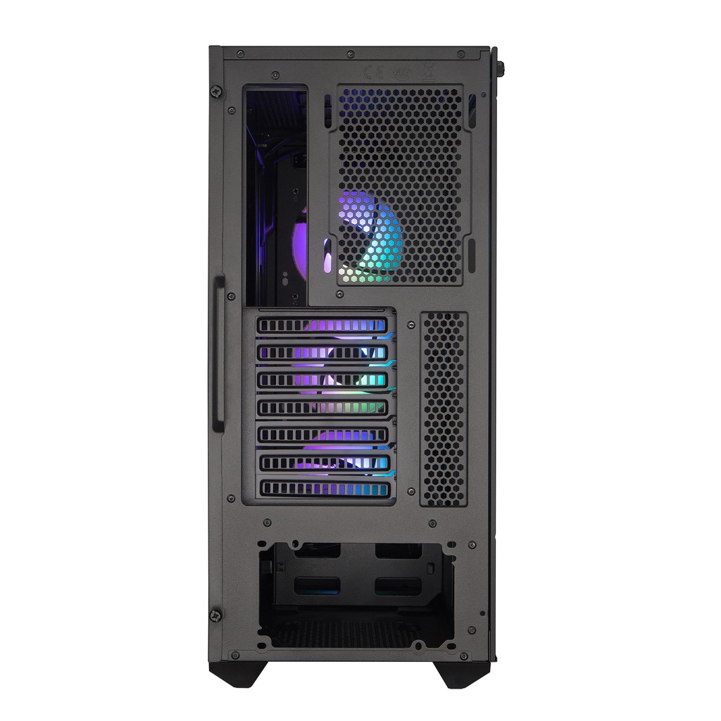 Vỏ Case Máy Tính Cooler Master MasterBox MB511 TG ARGB - Hàng chính hãng BH 24 tháng, kèm sẵn 3 quạt tản nhiệt LED Argb