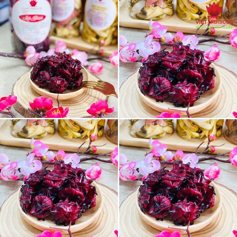 Mứt hoa hồng Đà Lạt giòn cực đã không chất bảo quản -  hủ Pet 500gr | BigBuy360 - bigbuy360.vn