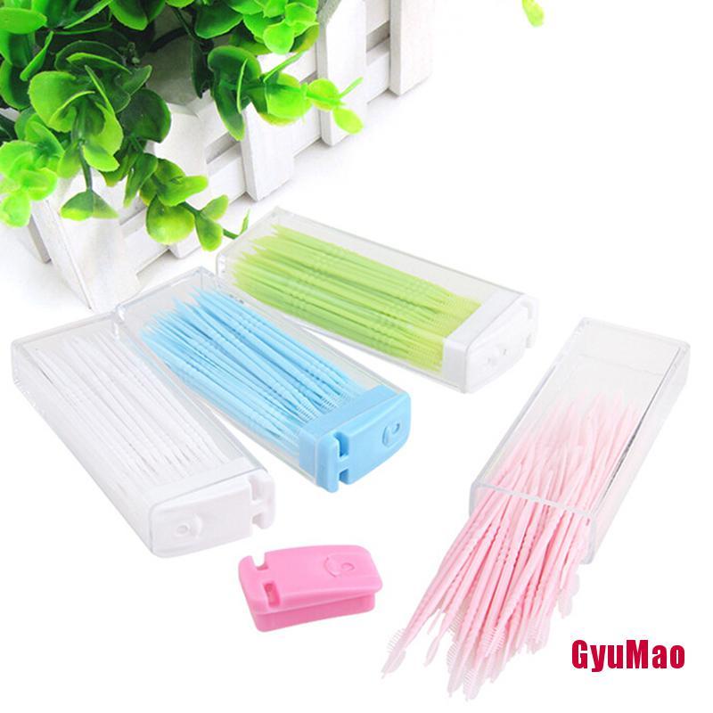 Bàn Chải Đánh Răng 2 Chiều Màu Hồng Di Động Kèm Hộp Đựng