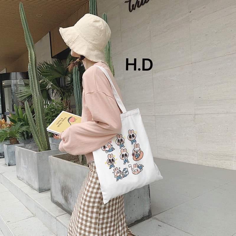 Túi tote 8 thỏ HD15