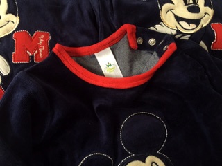 Bộ băng lông Mickey bé trai