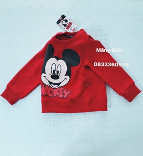 Áo Nỉ Mickey Mouse Đỏ