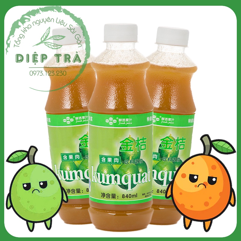 Siro Kumquat Fresh Juice 840ml