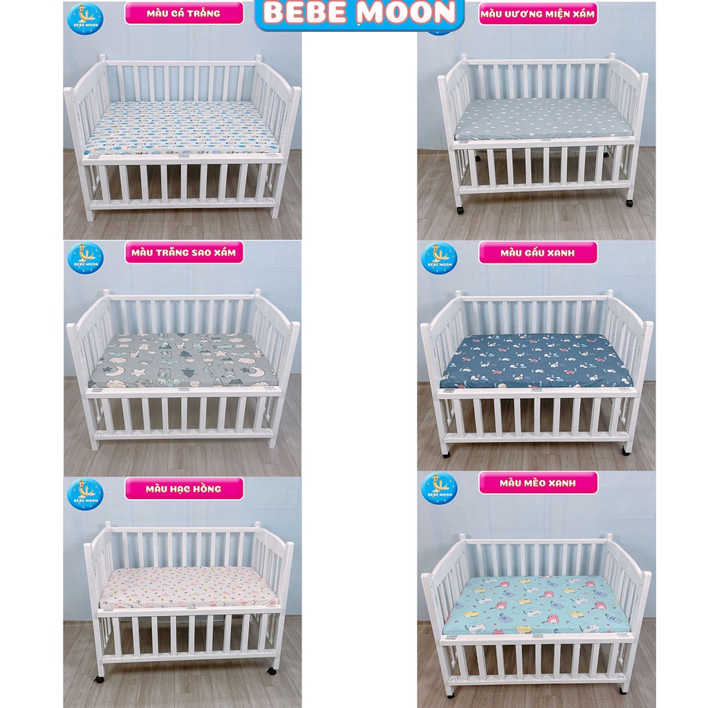 Ga Cũi Cho Bé Cotton 100% Cho Bé - Nhiều Kích Thước Nhiều Màu Sắc