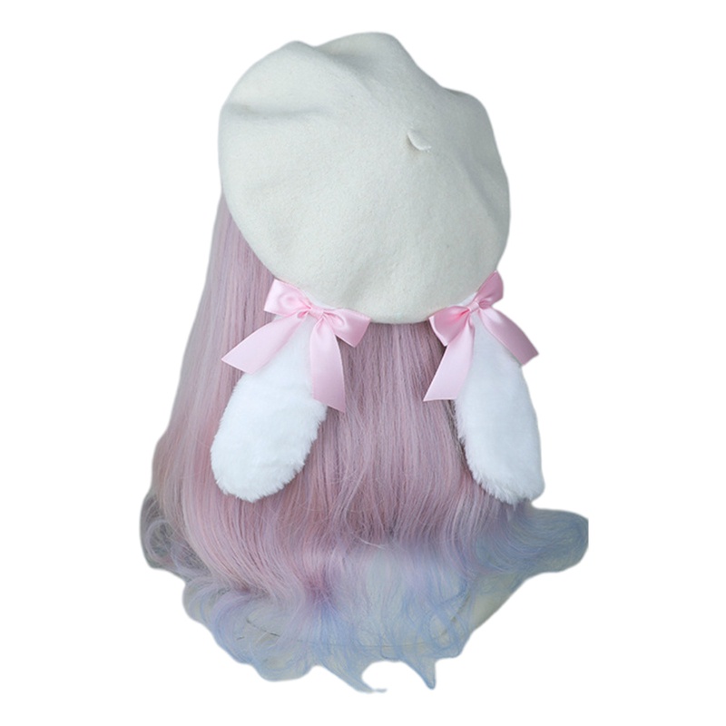 Mũ Nồi Tai Thỏ Phong Cách Vintage Thời Trang Cho Nữ