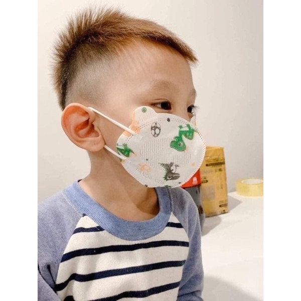 [Hộp 20 Cái] Khẩu Trang Mầu Chồi Lá  Cho Bé Trai Và Gái Từ 1 tuổi Đến 5 Tuổi