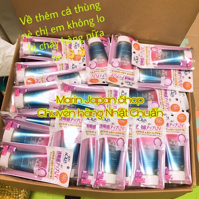(Có bill+video,có sẵn) Kem chống nắng Skin Aqua Tone Up UV Essence Nhật Bản | BigBuy360 - bigbuy360.vn