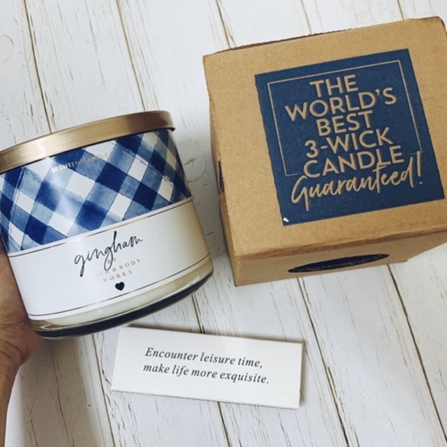 SET QUÀ TẶNG MỌI DỊP - Nến thơm Bath and Body Works - tặng kèm diêm đốt GOOD DAY